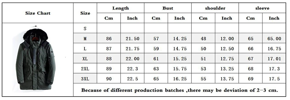Winter Jacket Men Long Fur Collar Hooded Parka Male Thick Warm Men's Windbreakers Windproof Outerwear Coat Clothes /7