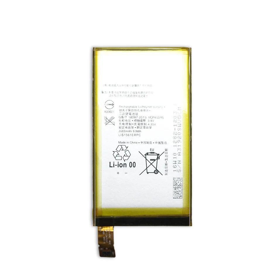 Телефон Батарея для sony Xperia Z3 Мини Компактный Z3c M55W z3mini D5803 D5833 SO-02G/C4 E5333 E5363 E5306 2600 мА/ч, LIS1561ERPC