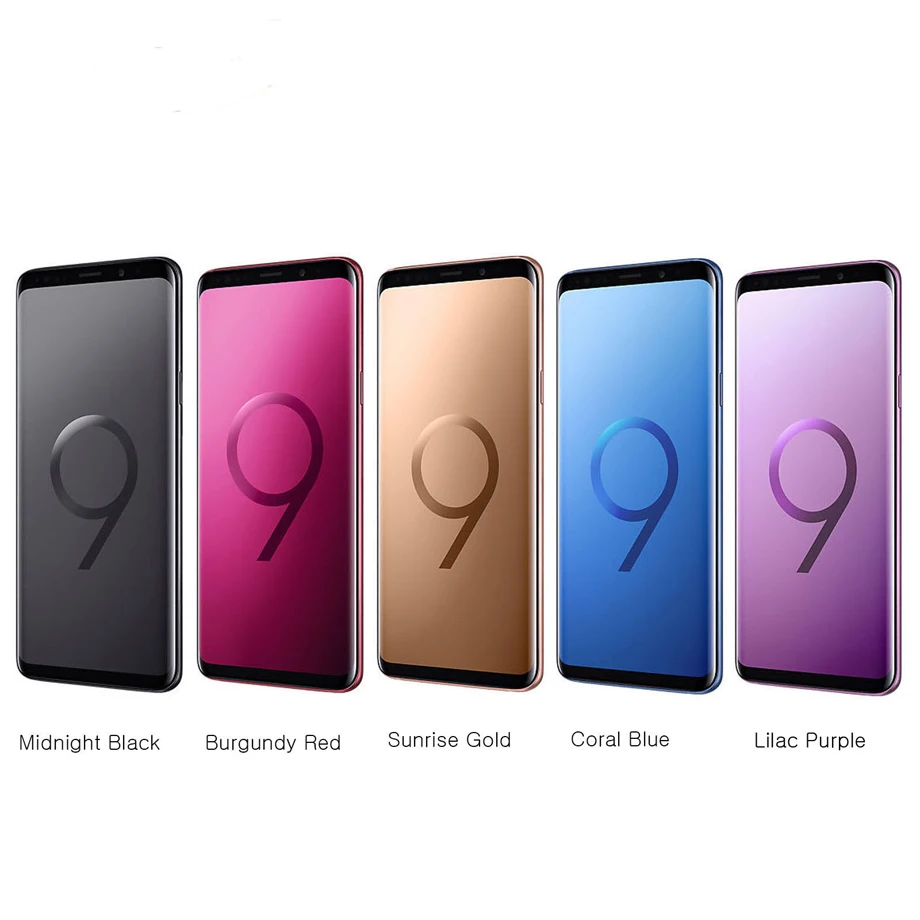Samsung Galaxy S9+ Duos S9 Plus G965FD Dual Sim Original Mobile Phone Exynos Octa Core 6.2" Dual 12MP 6GB RAM 64GB ROM NFC iphone 12 refurbished
