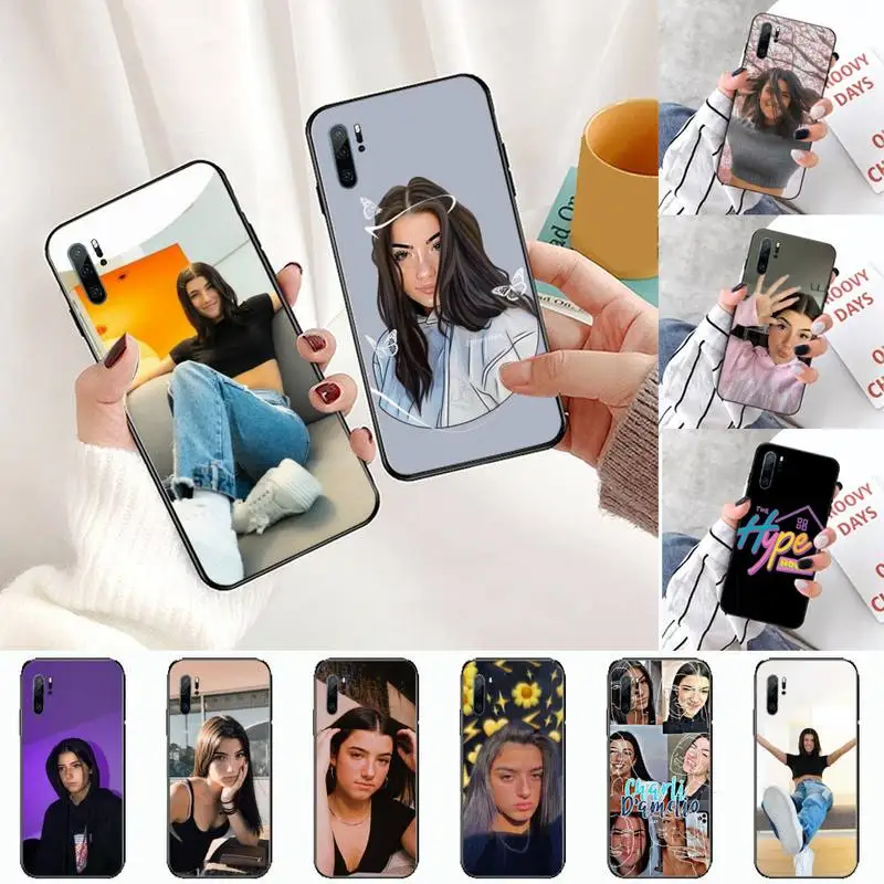 

CHAR DAMELIO Celebrity Shell Phone Case For Huawei Honor 7C 7A 8X 8A 9 10 10i Lite 20 NOVA 3i 3e