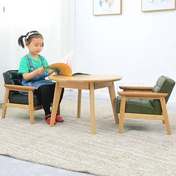 

8000 Soft sofa white oak solid wood children foreskin art children cute baby small sofa sofa