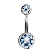 1 шт сексуальные висячие кольца пупка пирсинг пупка Кристалл хирургические женские ювелирные изделия для тела принадлежности для штанги Серьги