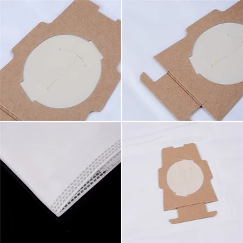 

6 Vacuum Dust Bags And 2 Belts For Kirby Sentria I & II G10D White Black Colors