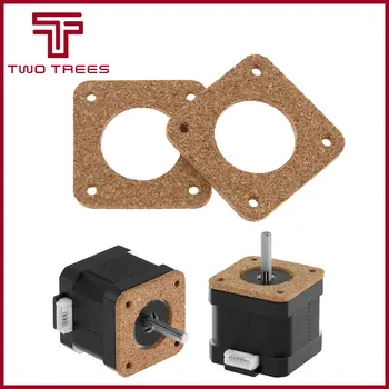 

5PCS Nema 17 Stepper Damper Nema17 Stepper Motor Damper Cork Gasket Reprap Isolator 42 Motor Absorber For 3D Printer Motor