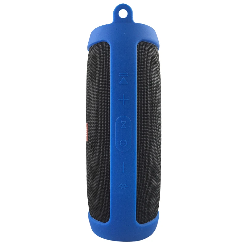 Силиконовый чехол Bluetooth динамик жесткие силиконовые для путешествий Чехол для JBL Charge 4 портативная Водонепроницаемая беспроводная Колонка Сумка для хранения - Цвет: Синий