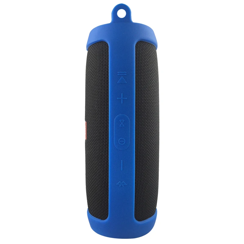 Синий Силиконовый чехол Bluetooth динамик жесткие силиконовые для путешествий Чехол для JBL Charge 4 портативная Водонепроницаемая беспроводная Колонка Сумка для хранения - Цвет: Синий