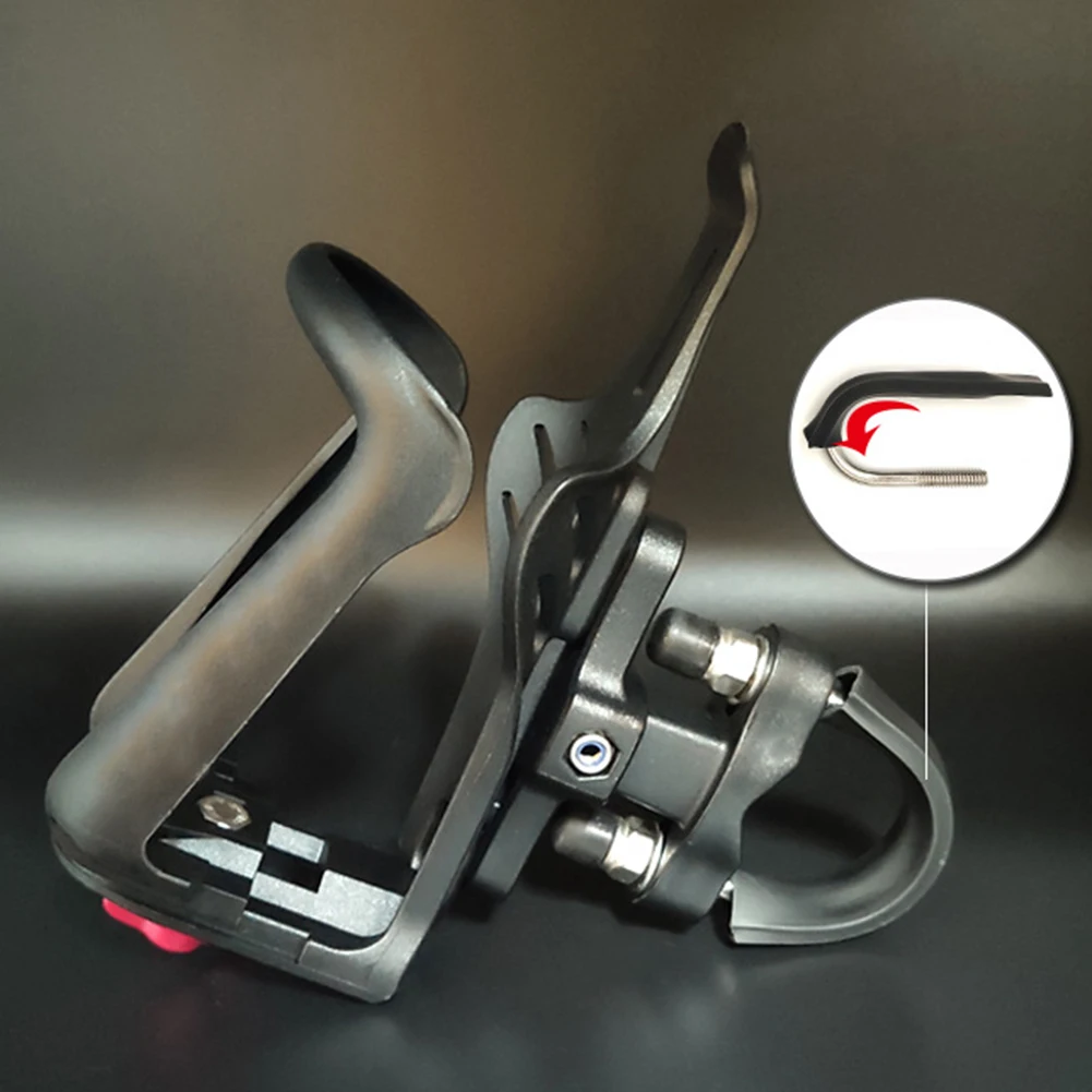 

Crash Bar Bottle Holder Mounting Cycling Accessories Cup Outdoor Durable Adjustable Clamp On Bike Motorcycle Bracket Drinking