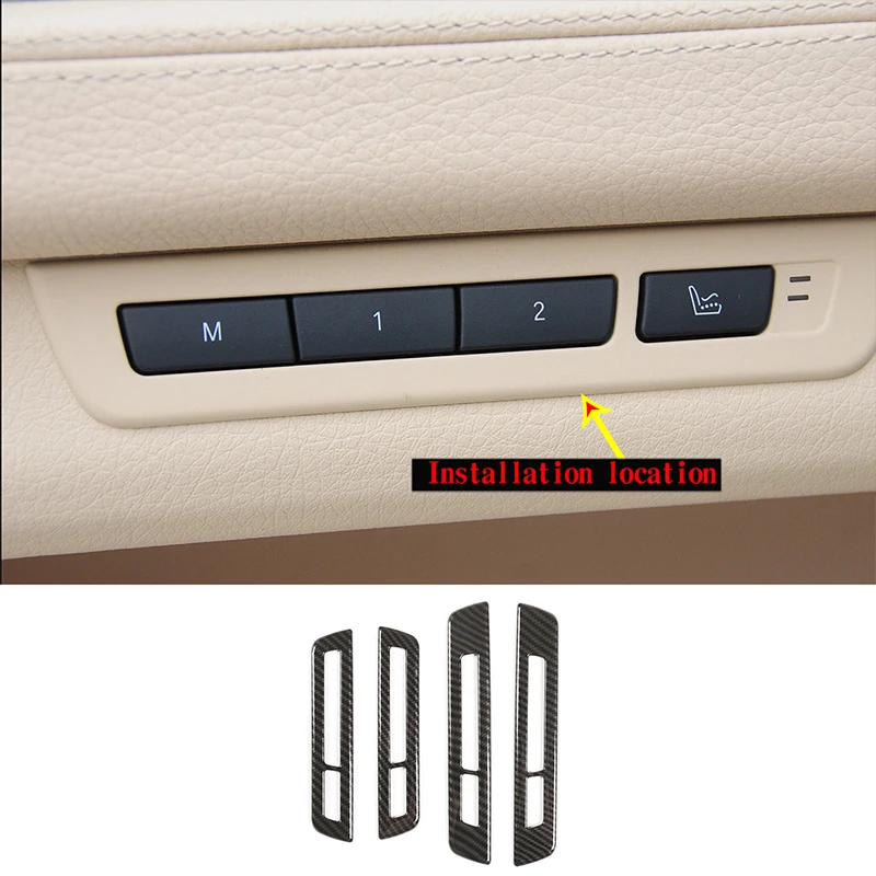 

Для 2009-2014 BMW 7 серии F01 F02 F03 F04 рамка кнопки памяти автомобильного сиденья ABS аксессуары для модификации интерьера автомобиля