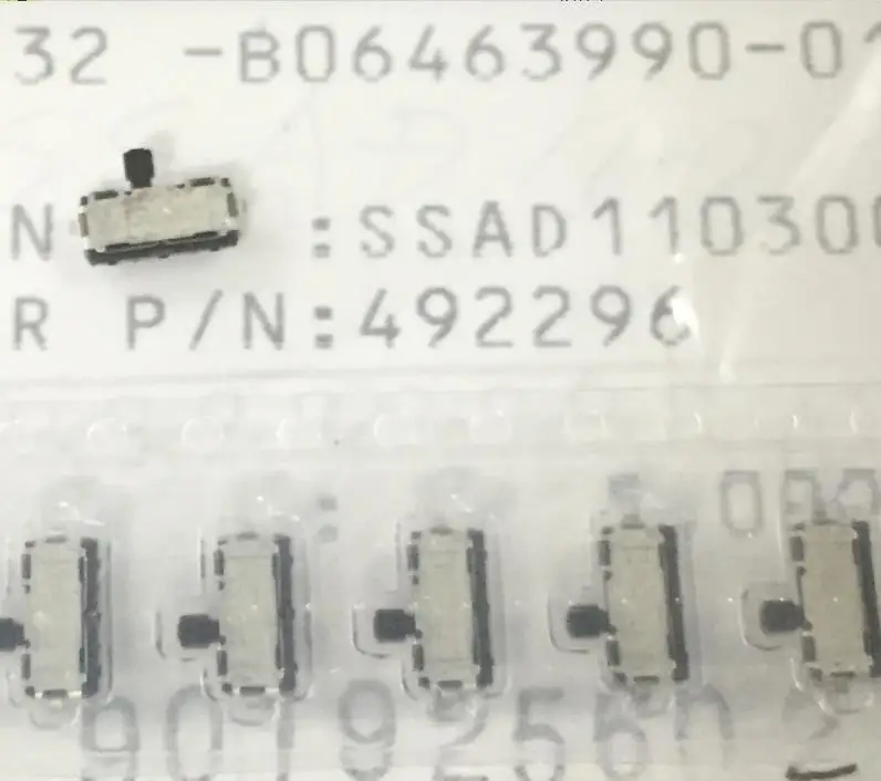 20 шт./лот ALPS SSAD110300 патч ползунковый переключатель, патч тумблер, два редуктора