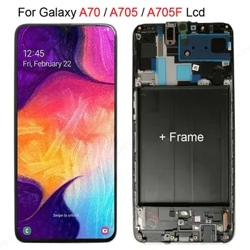

Original LCD For Galaxy A70 LCD A705 A705F SM-A705F Display Touch Screen Digitizer Assembly A70 2019 For SAMSUNG A70 LCD A705DS