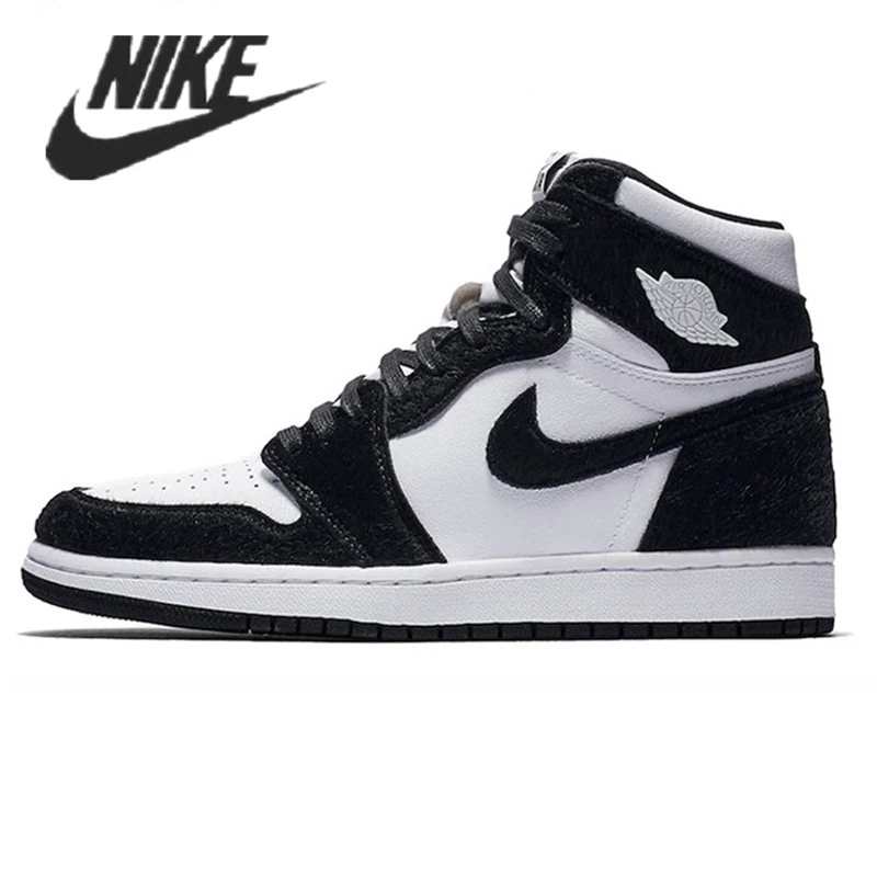 Nike zapatillas de baloncesto Air Jordan Retro Para hombre y mujer, zapatos deportivos de cuero gris ahumado, 47|Zapatillas de correr| - AliExpress