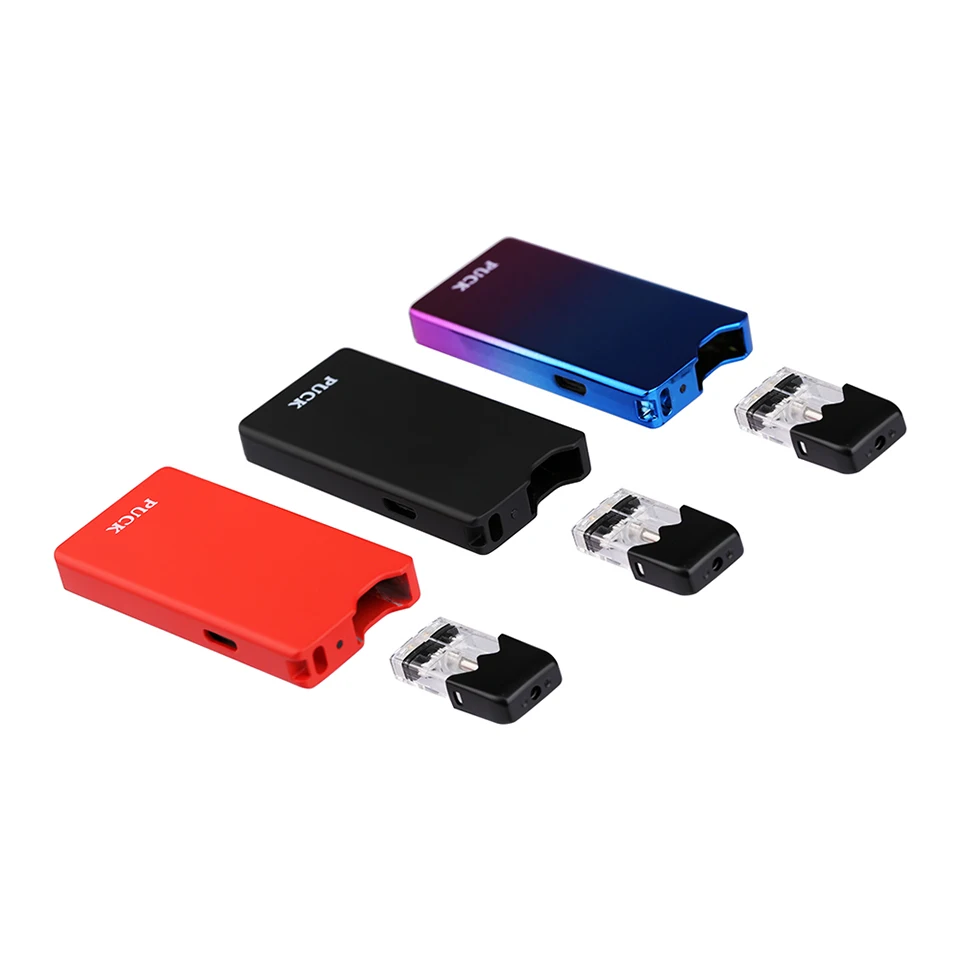 Electronic Cigarette Demon Killer PUCK vape starter mod Kit 0.7ml capacity 400mAh Airflow drive E-cig Vape kit VS JC01 Pro W01 (9)