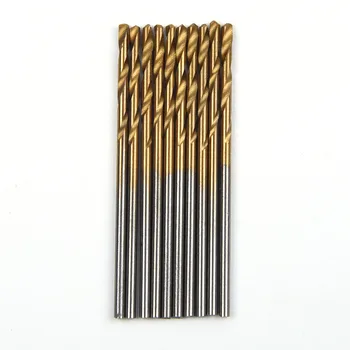 

50Pcs Titanium Coated HSS Drill Bit Set Tool 1/1.5/2/2.5/3mm For Wood, Plastic