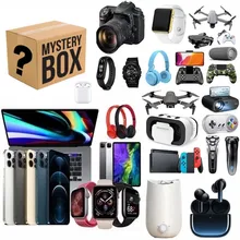 ¡La caja misteriosa de la suerte más Popular, 100% sorpresa, regalo de alta calidad, artículo más precioso, productos electrónicos que le están esperando!