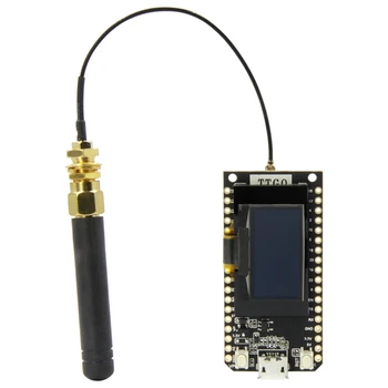 

TTGO LORA V1.3 868Mhz ESP32 Chip SX1276 Module 0.96 Inch OLED Sn WIFI and Bluetooth Development Board
