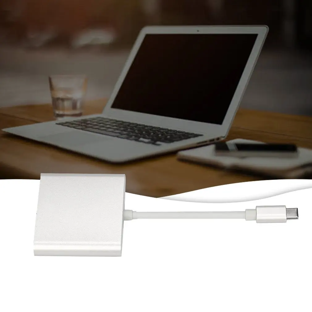 Новинка адаптер USB 3 1 Type C HDMI 0 типа удлинитель HD 4K для Macbook Air 12 конвертер оптовая