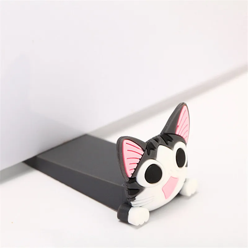 

Cute Cartoon Silicone Door Stopper Home Useful Gadgets Keep Door Opened Prevent Child Kids Hands Get Caught In The Door