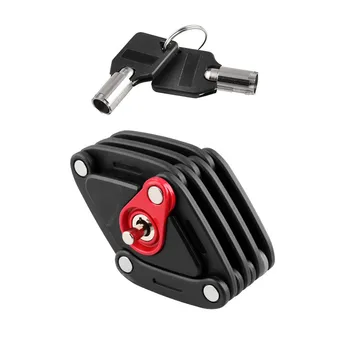 

Foldable Bike Lock 2 Keys Strong Security Anti-theft Bicycle Lock Heavy Duty Chain Cable Padlock Motorcycle Lock For Bicycle