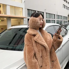 Новинка, унисекс, меховые наушники с лисой, оригинальные меховые наушники, натуральный мех, зимние меховые наушники, 4 цвета,, розничная, OEM