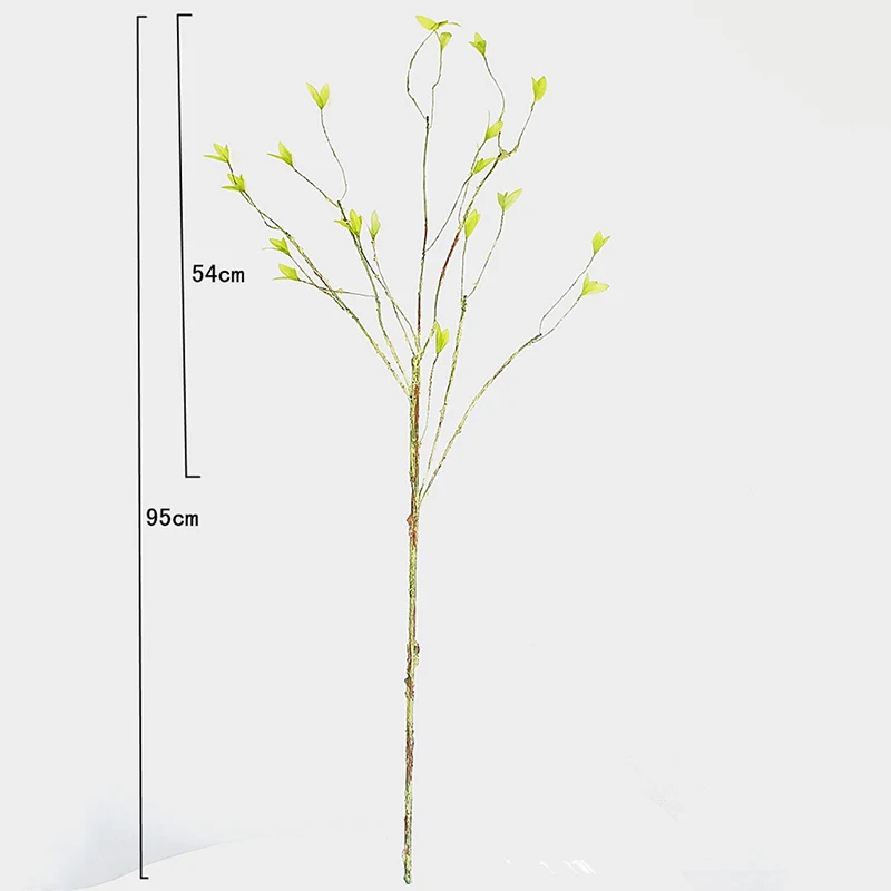 

Home Artificial Tree Branch Indoor Leaf Green Outdoor Plastic Simulation Decoration Display Dry Fake Convenient