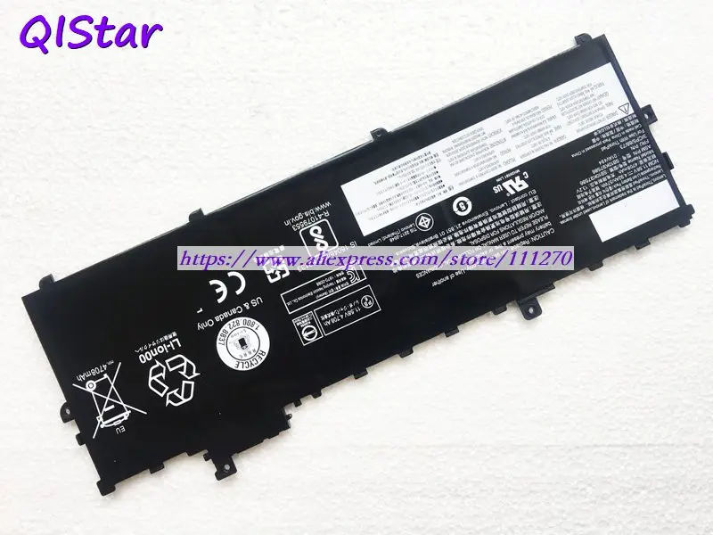 QISTAR 11,58 V 4920mAh подлинный 01AV494 SB10K97586 Аккумулятор для ноутбука lenovo Thinkpad серии ThinkPad X1 Carbon