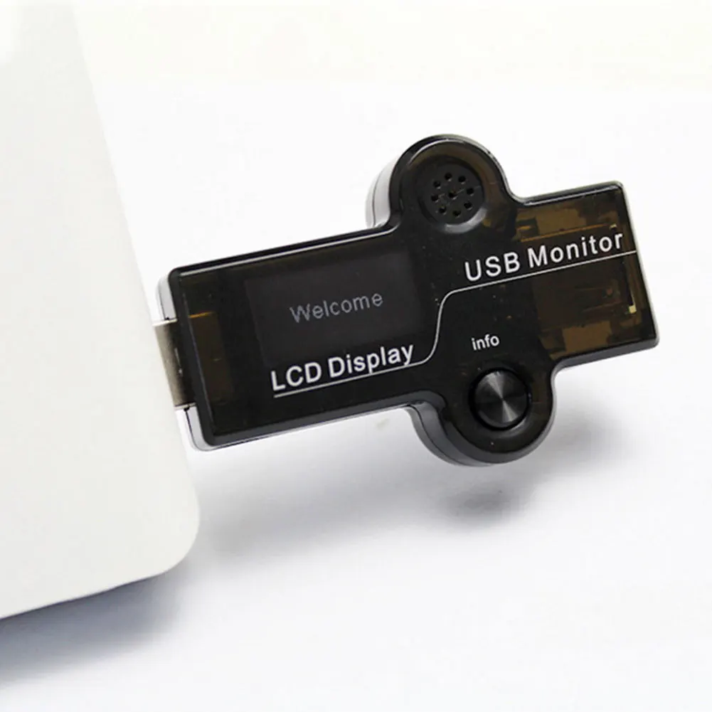 Цифровой USB тестер Мини ЖК-дисплей домашнее электрическое напряжение ток определение емкости мощности зарядное устройство индикатор счетчик энергии