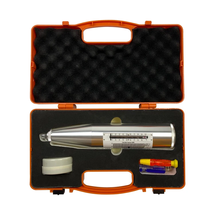 Concrete rebound tester ZC3-A Portable Concrete Rebound Hammer Tester NDT Resiliometer Schmidt Hammer With English