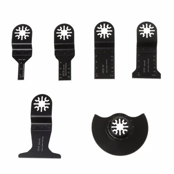 

6PCS Saw Blades Oscillating Multi Tool Accessories Kit For FEIN BOSCH1##