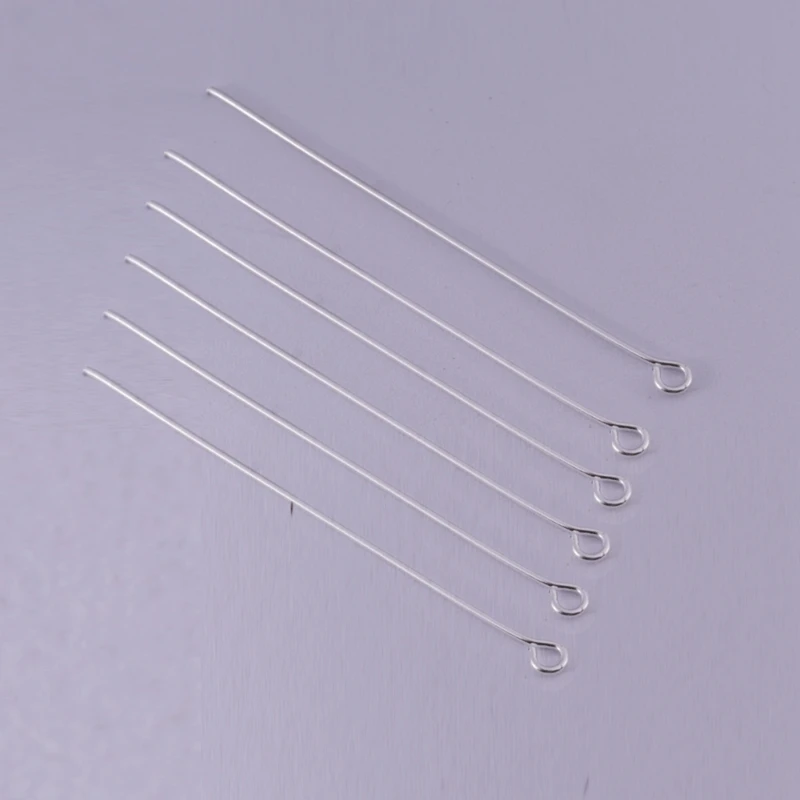 Eye Head SR XINYAO 100/шт. Заколки для головы, булавка для глаз, ювелирное изделие, ожерелье, очаровательные серьги для изготовления ювелирных изделий, DIY аксессуары, шариковые плоские шпильки, иглы - Цвет: Eye Head SR