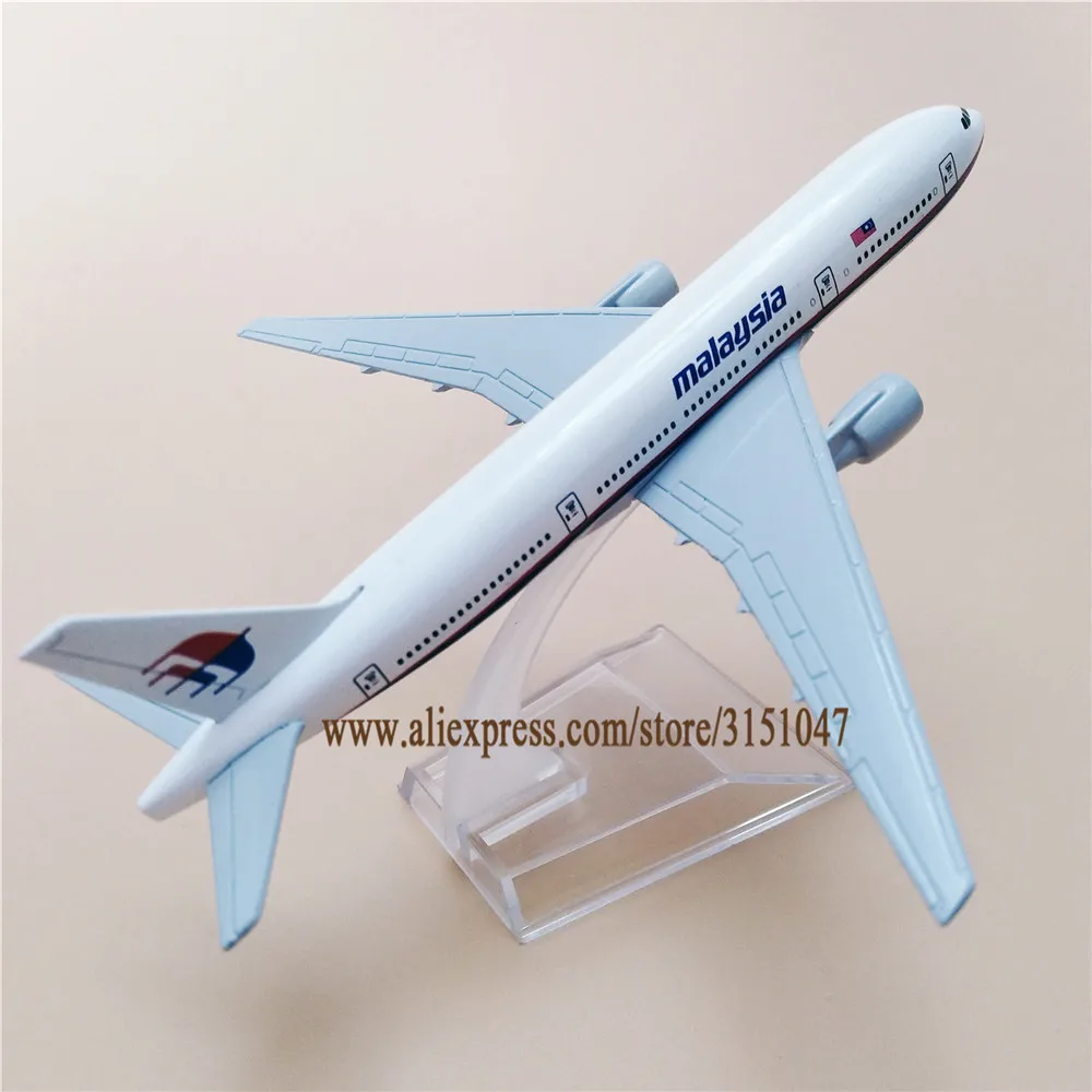 16 см флейта авиакомпании Боинг 777 B777 дыхательные пути металлическая самолета в