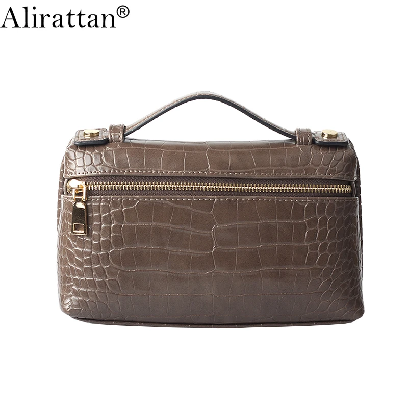 Alirattan Новая модная дизайнерская брендовая сумка на заказ Роскошные вечерние змея, крокодил Дамский клатч вечерняя сумка клатч ins