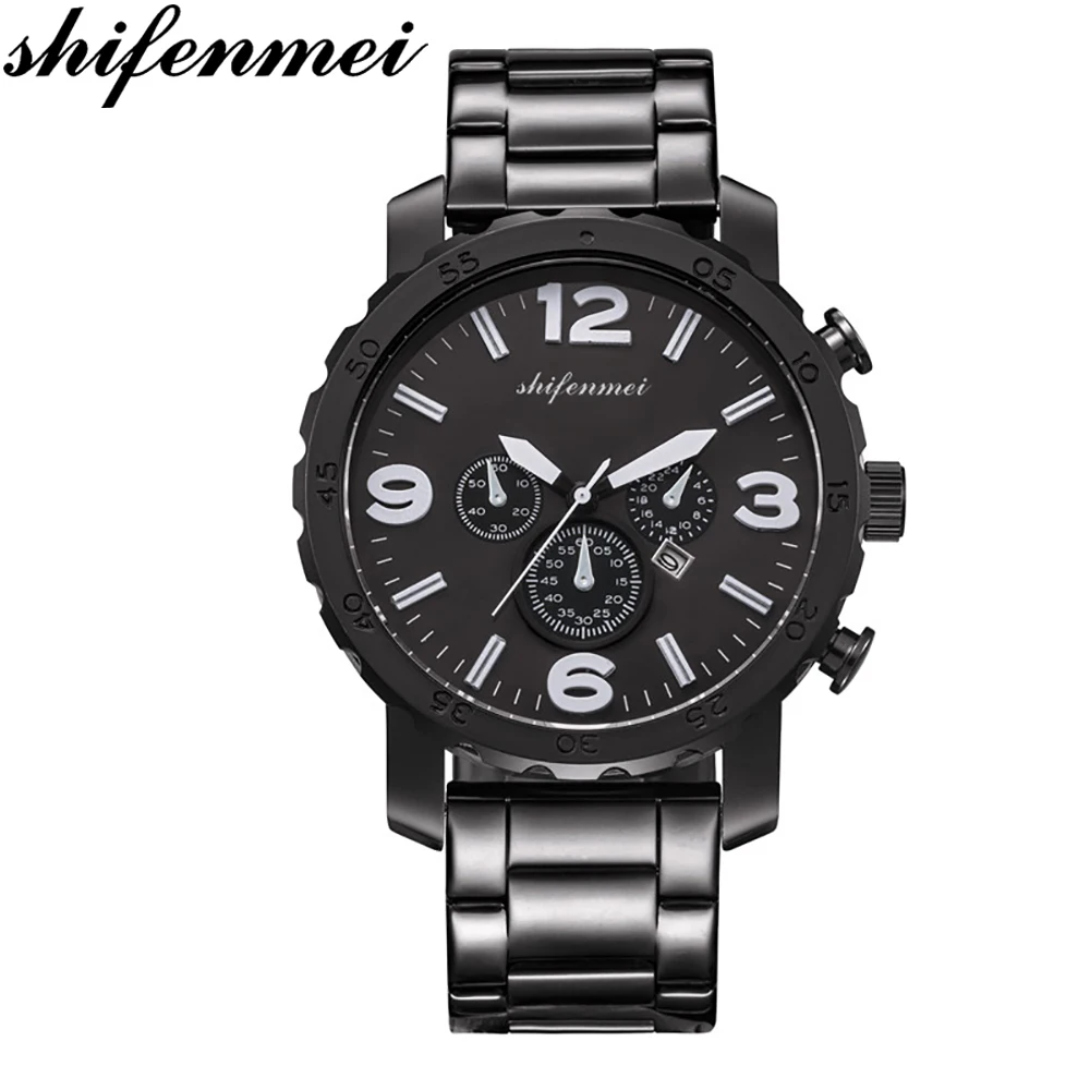 

Shifenmei Mens Watches Top Brand Luxury Sport Quartz Watch Men 3Bar Waterproof Watches Men 2019 Military Clock relogio masculin