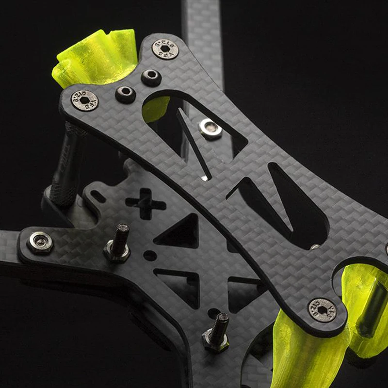 TransTEC Lightning X/H 2 Lite full 3K structural rigid carbon fiber 5mm arm Support for carrying HD cameras