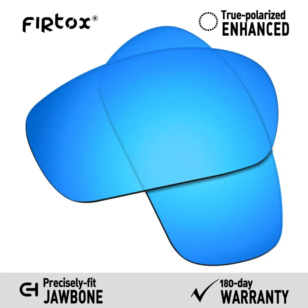 Firtox True UV400 поляризованные Сменные рассеиватели для-Oakley Jawbone Солнцезащитные очки(несовместим объектив только)-несколько Цвета - Цвет линз: Blue-Polarized