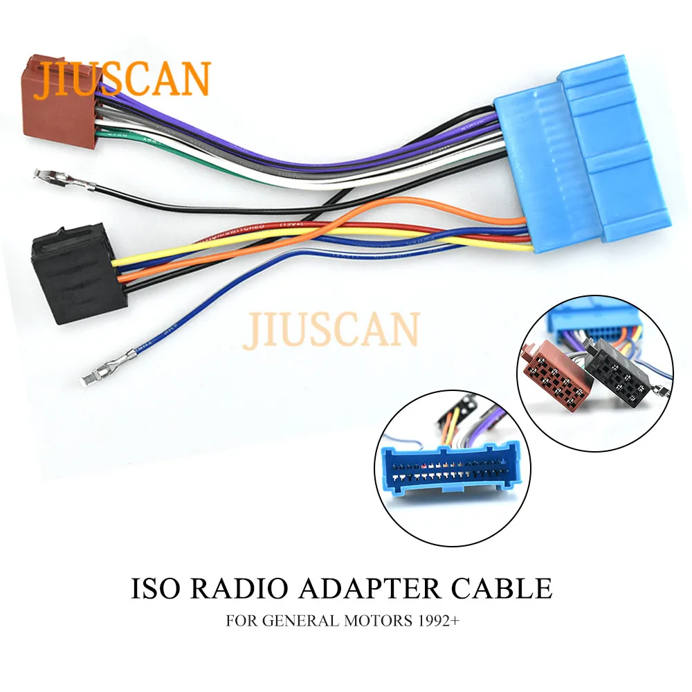 JIUSCAN 12-041 ISO радио жгут проводов адаптер Разъем для BUICK для CADILLAC для OLDSMOBILE(выберите модели