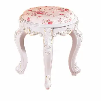 

European Living Room Change Shoes Stool / Dressing Stools / Piano Chair Modern Wood Bench