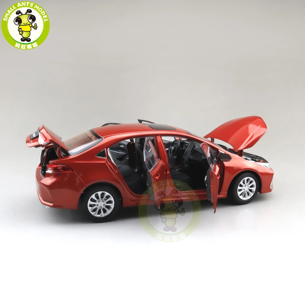 1/18 все новые Corolla литой модельный автомобиль игрушки подарки для мальчиков и девочек красный