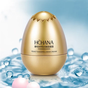 

Hot sale Yeast Facial Mask Cream Moisturizing Smoothing Brightening Skin Eggshell Skin Care Cream