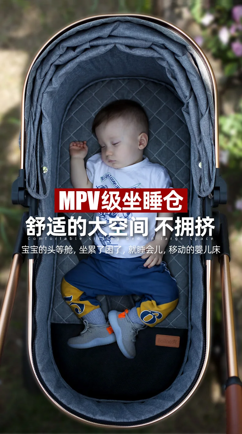Luxtury Baby Stroller 3 IN 1 With Car Seat Comfort Newborn Baby Carriage High Landscape Hot Mom Stroller Travel System 9 Ha95ec798d4174b9ab51d9feb1a3bc3d7r