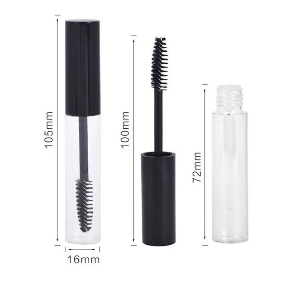 10mL Empty Mascara Tubes Eyelash Cream Refillable Bottles Portable DIY Eyelash Vial Liquid Container Makeup Cosmetic Accessories