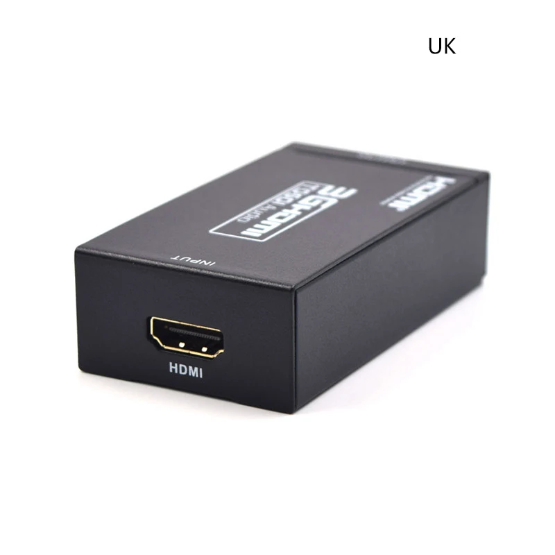HD 3g HDMI для SDI видео аудио сигнала конвертер адаптер HD 1080p DV монитор тв ING-SHIPPING - Цвет: UK Plug