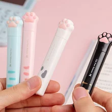 

Kawaii cat claw stationery mini folding scissors pen-shaped art cuter children's paper-cutting knife Papeterie promotional items