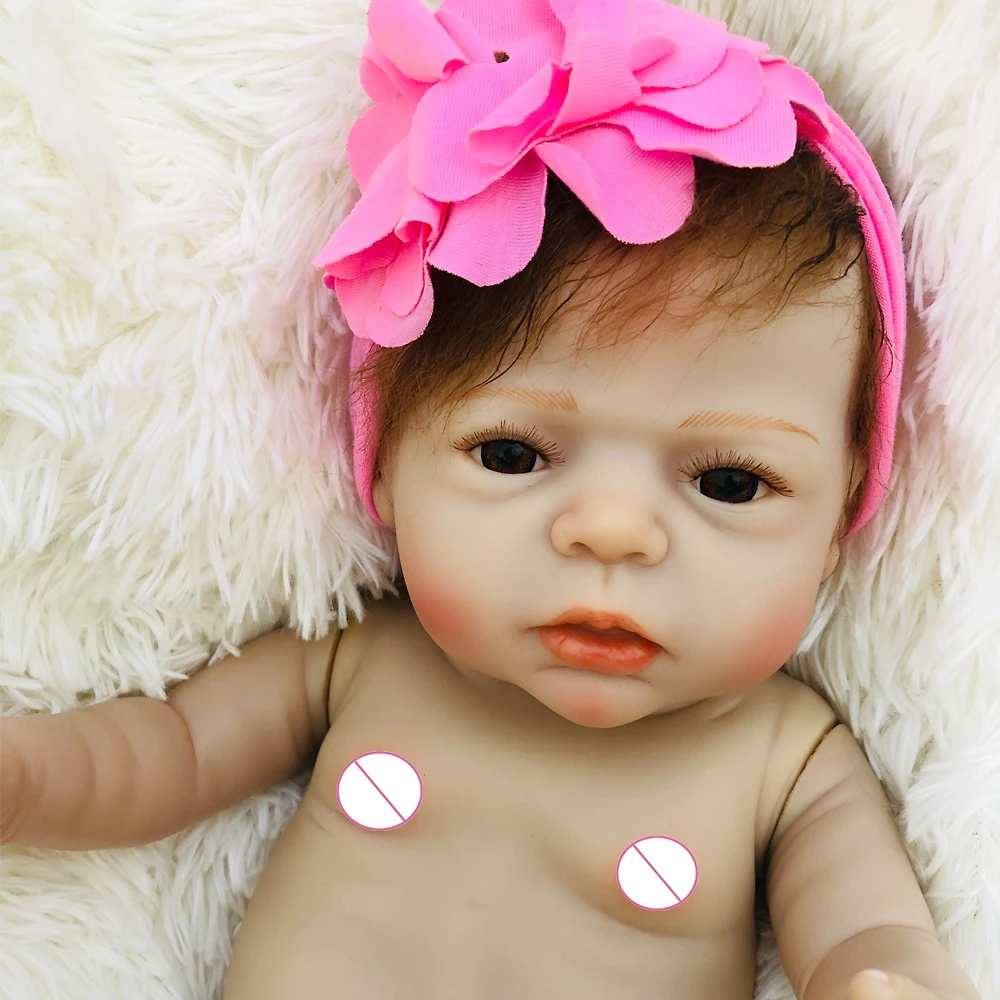 Bebe boneca reborn corpo де силиконовые 55 см реального silicona перерожденные куклы младенцы, игрушки для девочек подарок младенец получивший новую жизнь