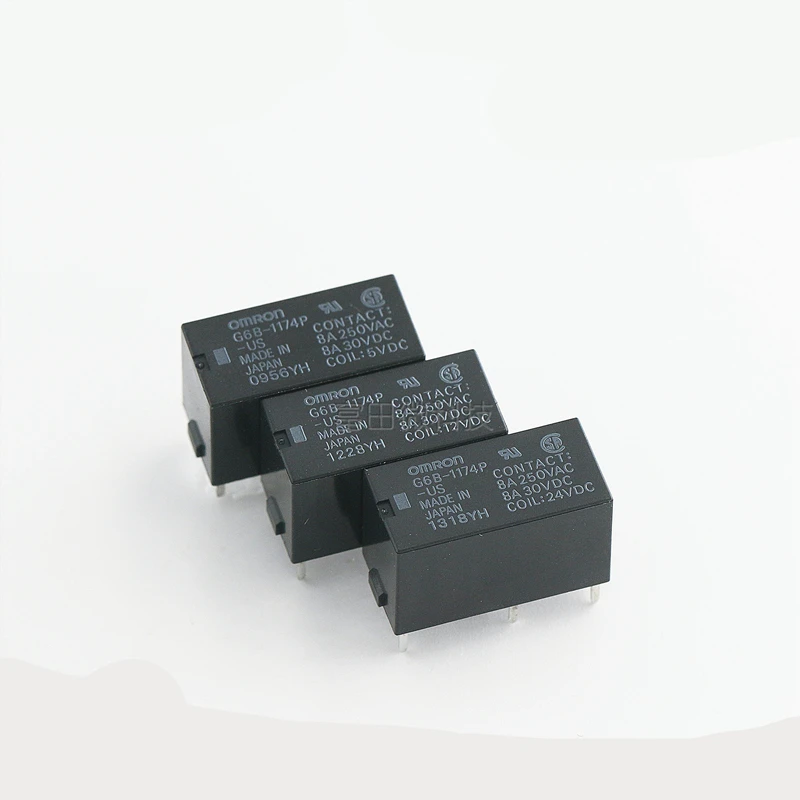 10 шт./лот реле G6B-1174P-US-5VDC G6B-1174P-US-12VDC G6B-1174P-US-24VDC 4PIN 8A