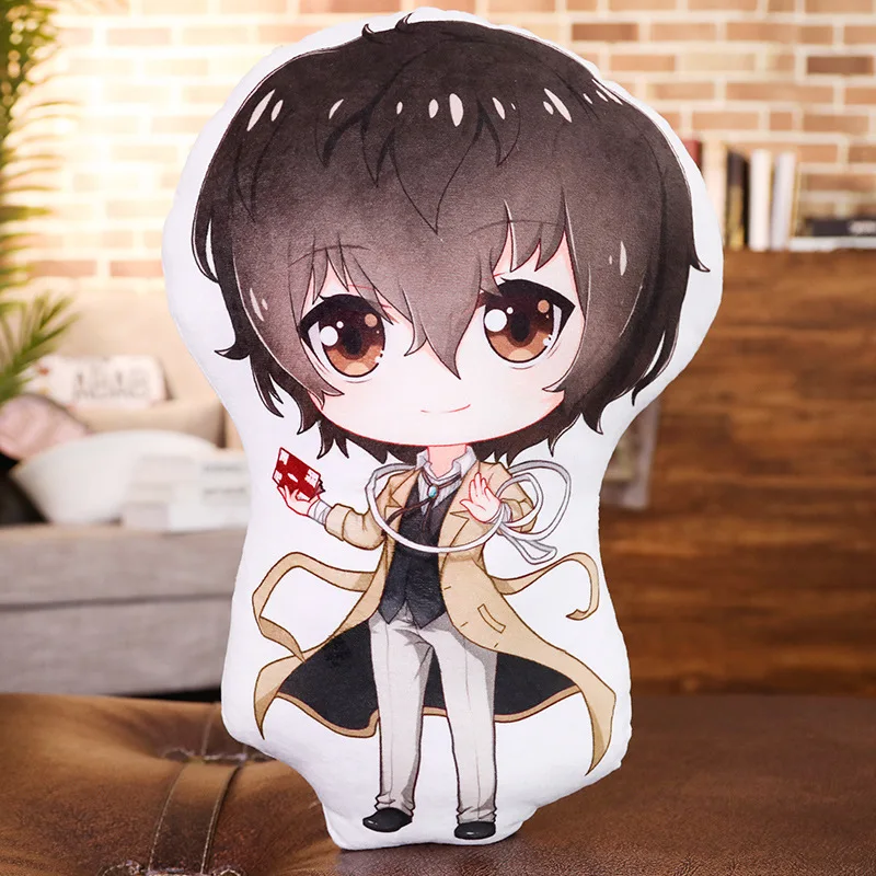 Бродячие собаки bungo Dazai Osamu Nakahara Chuuya плюшевые игрушки плюшевая подушка 20-45 см#2593 для детей мальчиков Детский подарок на день рождения