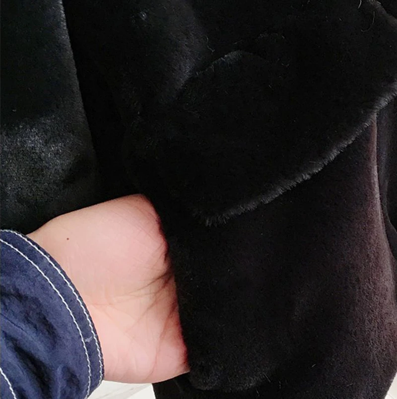 Модное Брендовое зимнее пальто с искусственным мехом для девочек Полосатое Радужное пальто с хлопковой подкладкой одежда с искусственным мехом для маленьких девочек возрастом от 2 до 7 лет