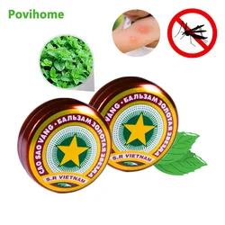 2Pcs Original Vietnam Gold Tower Ointment Cooling Oil Headache Cold Heatstroke Insect Bites Anti-Itch Pain Relief Cream Plaster