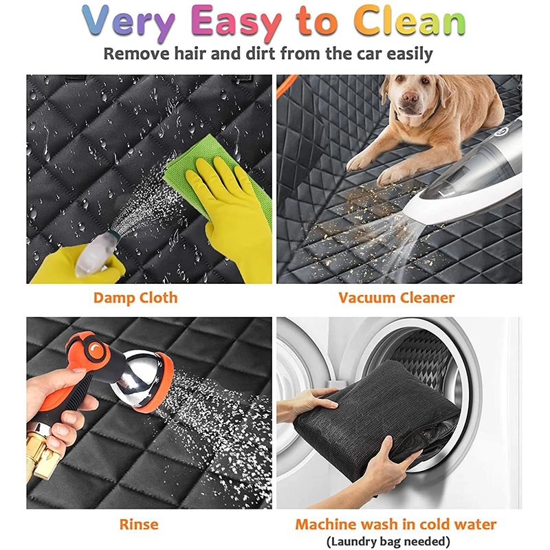 Benepaw Dog Car Seat Cover Waterproof Heavy Duty Scratch Proof Nonslip Durable Soft Pet Seat Cover Hammock For Cars Trucks SUVs car seat cover,pet cargo cover,dog seat cover,dog car seat,pet supplies