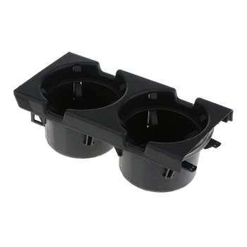 

Durable Front Dual Drink Cup Holder Storage Box For BMW E46 320 325 330 1999-2005