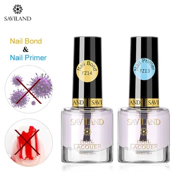 

SAVILAND Natural Nail Bond Primer Acid-free Base Dehydrator Nails Fast Dry Nail Art Gel Polish Nail Art Manicure